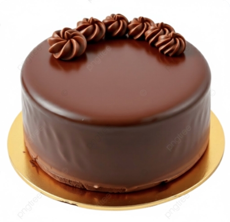 Dolgulu Çikolatalı 2-3 Kişilik Doğum Günü Pastası