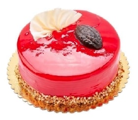 Frambuazlı Yumuşacık Yaş Pasta 2-3 Kişilik Porsiyonluk